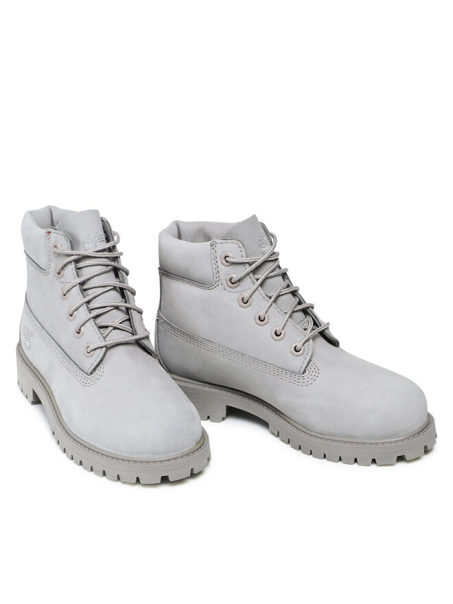 Timberland Schnürstiefeletten Timberland 6 In Waterproof Boot TB0A199K0651 Grau