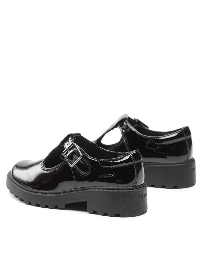 Geox Halbschuhe Geox J Casey G. E J8420E 000HH C9999 M Schwarz