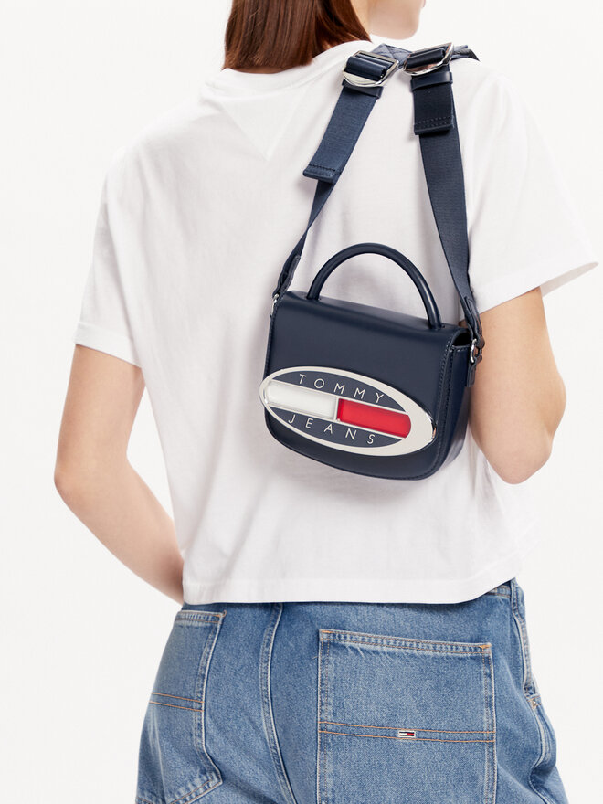 Tommy Jeans Soma Tommy Jeans Tjw Origin Crossover AW0AW15811 Tumši zils