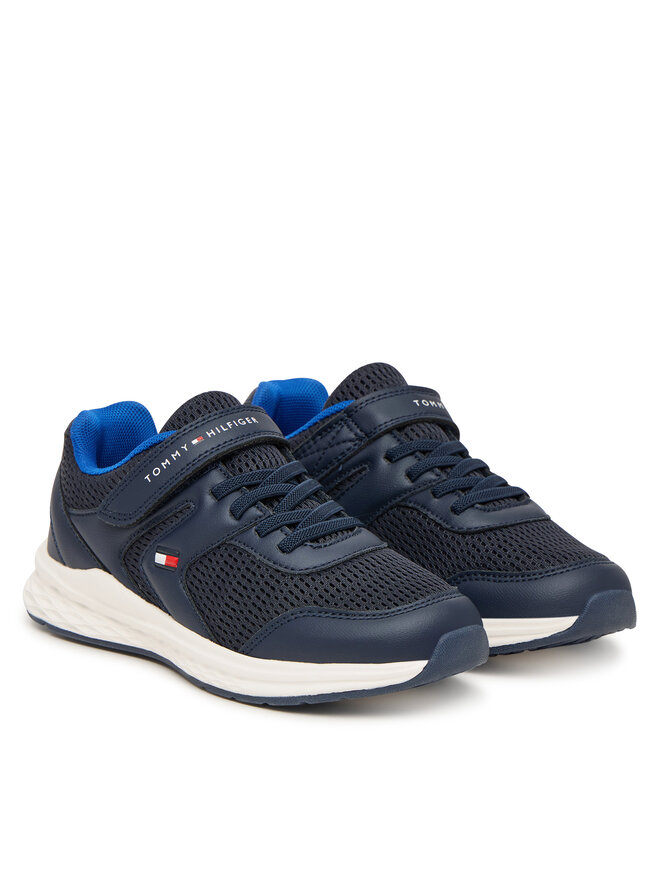 Tommy Hilfiger Sneakers Tommy Hilfiger Low Cut Lace-Up T3X9-34378-1697 S Dunkelblau