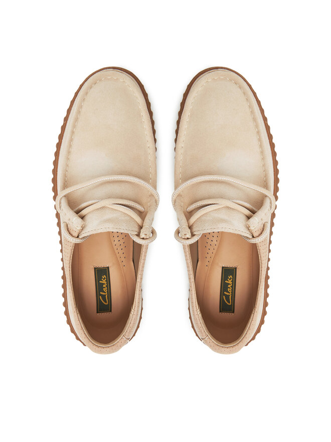 Clarks Обувки Clarks Torhill Low 26180906 Екрю