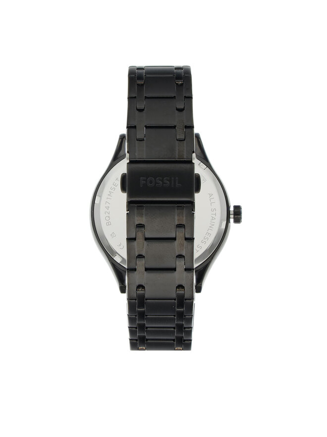 Fossil Set Uhren Fossil His And Her Wylie BQ2471SET Schwarz