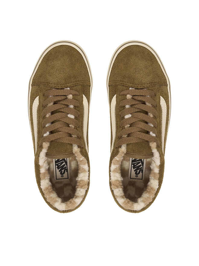 Vans Sneakers aus Stoff Vans Old Skool VN000CYV0E01 Khakifarben