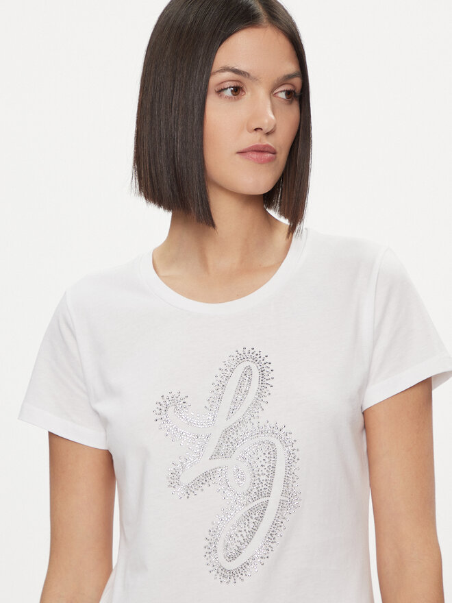 Liu Jo Liu Jo T-Shirt WA4051 JS923 Λευκό Regular Fit