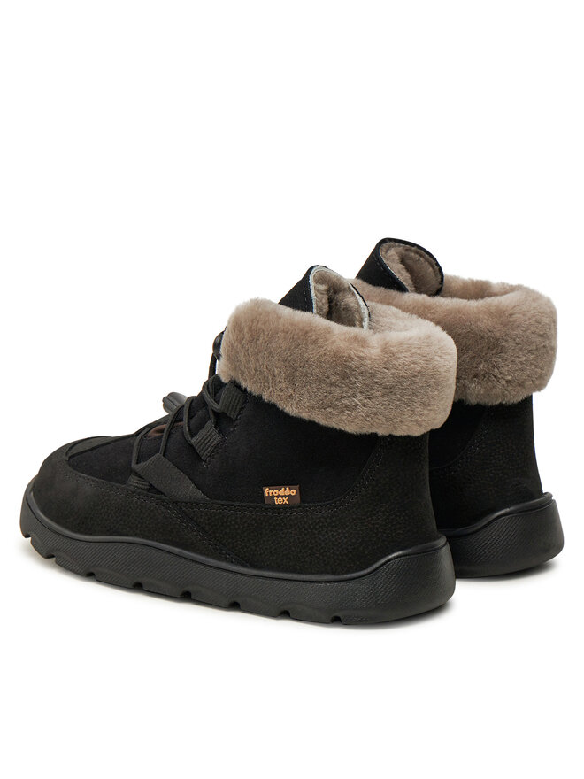 Froddo Μποτίνια Froddo Zeru Tex Cosy Barefoot G3110258-5 S Μαύρο