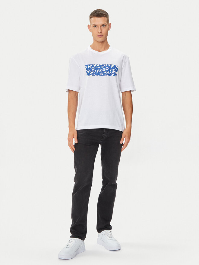 HUGO HUGO Camiseta Nalayo 50515203 Blanco Regular Fit