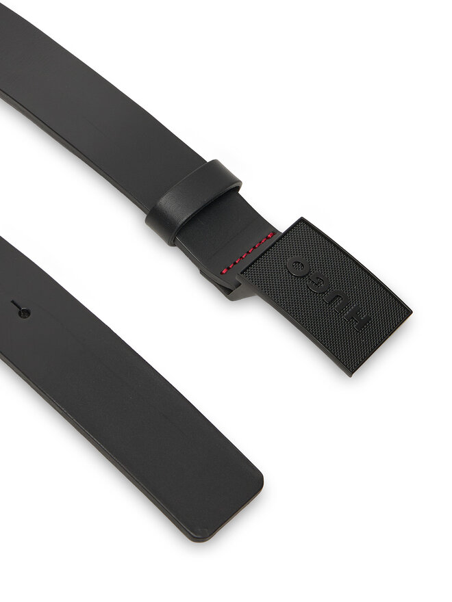 HUGO Cinturón para hombre HUGO Gethon 50548359 Negro