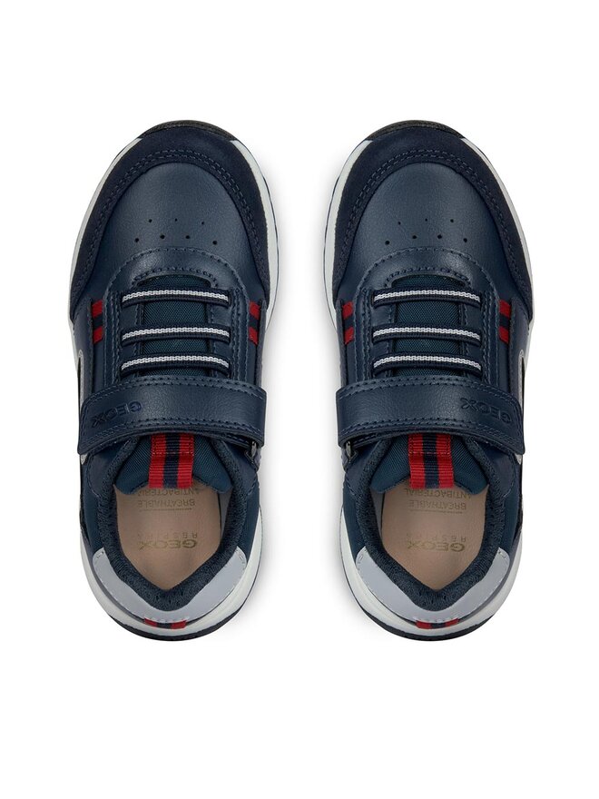 Geox Sneakersy Geox J Briezee Boy J36GMA 054FU C4244 M Tmavomodrá
