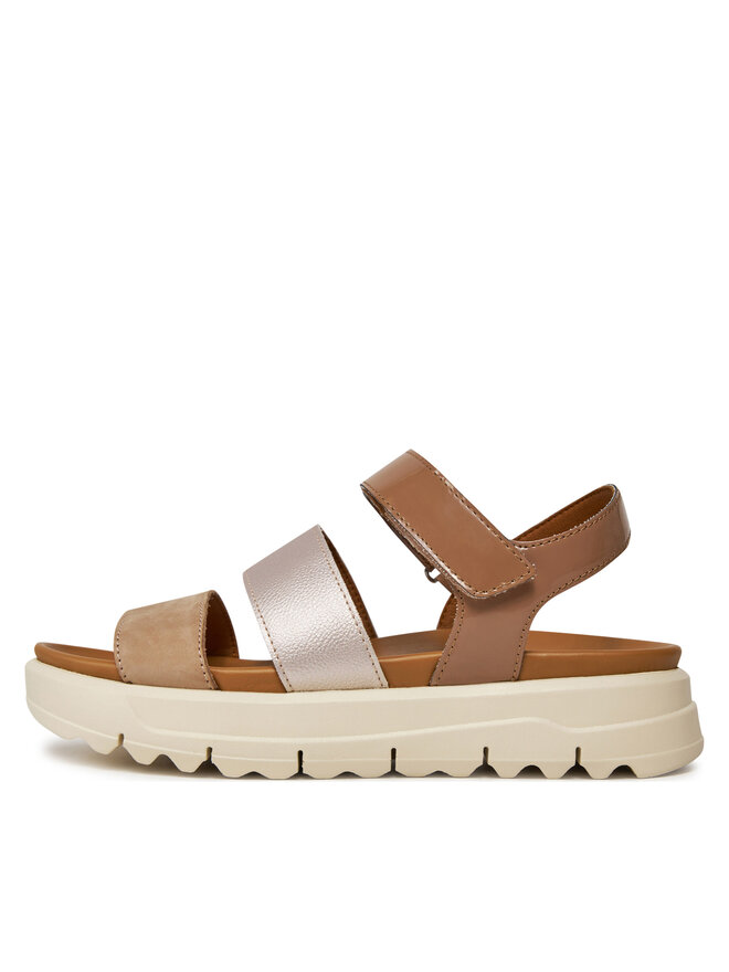 Geox Schuhe Damen Geox Sandalen D XAND 2S - - Größe 38 Adilette Damen
