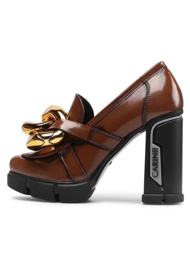 Carinii Zapatos hasta el tobillo Carinii B7322 Marrón