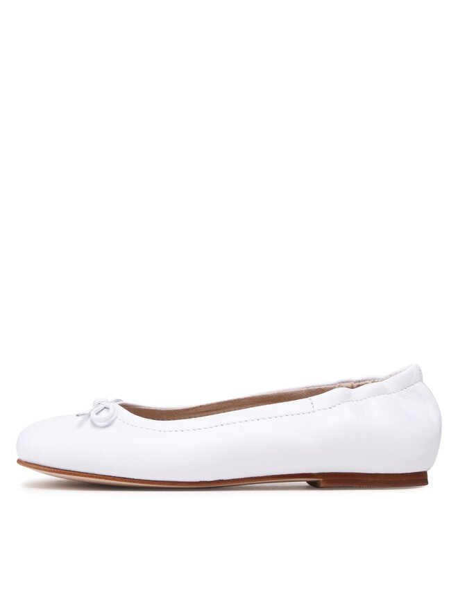 Polo Ralph Lauren Балеринки Polo Ralph Lauren Pony Ballet RF104211 Бял