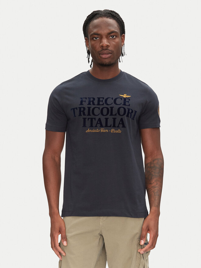 Aeronautica Militare Aeronautica Militare T-Shirt 251TS2404J596 Dunkelblau Regular Fit