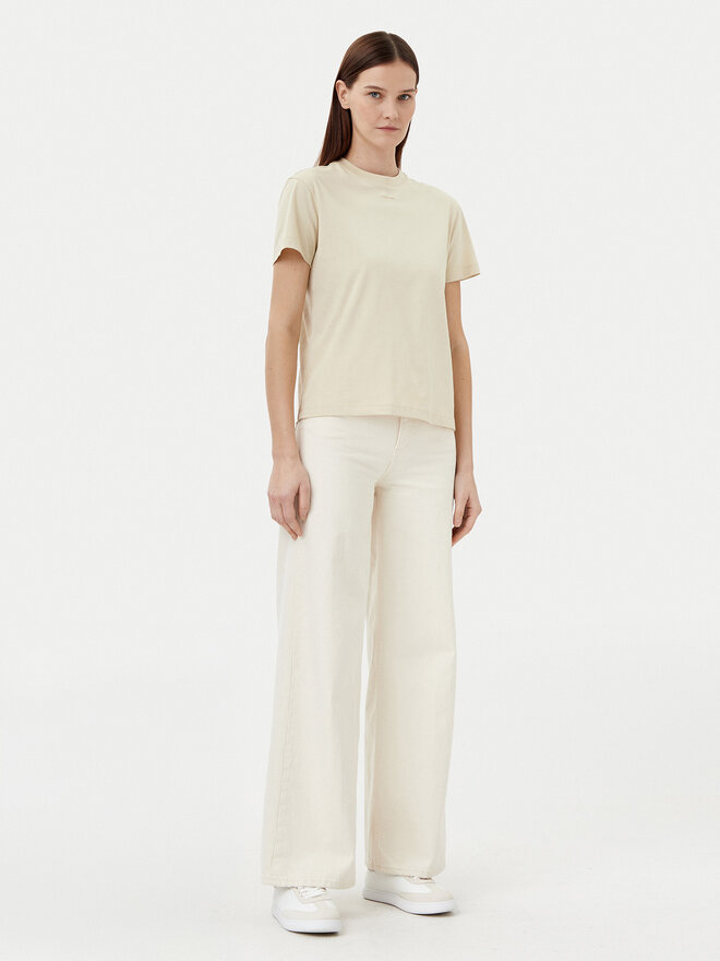 Calvin Klein Calvin Klein Футболка Nano Logo K20K207519 Бежевий Regular Fit