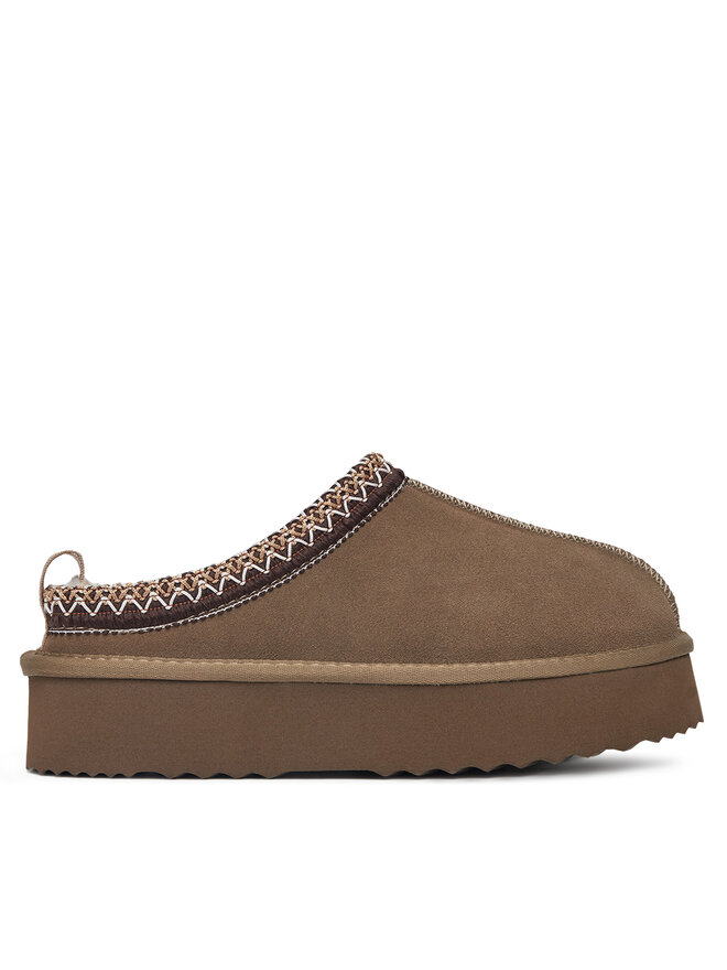 DeeZee Kapcie DeeZee 0B780P-P Khaki