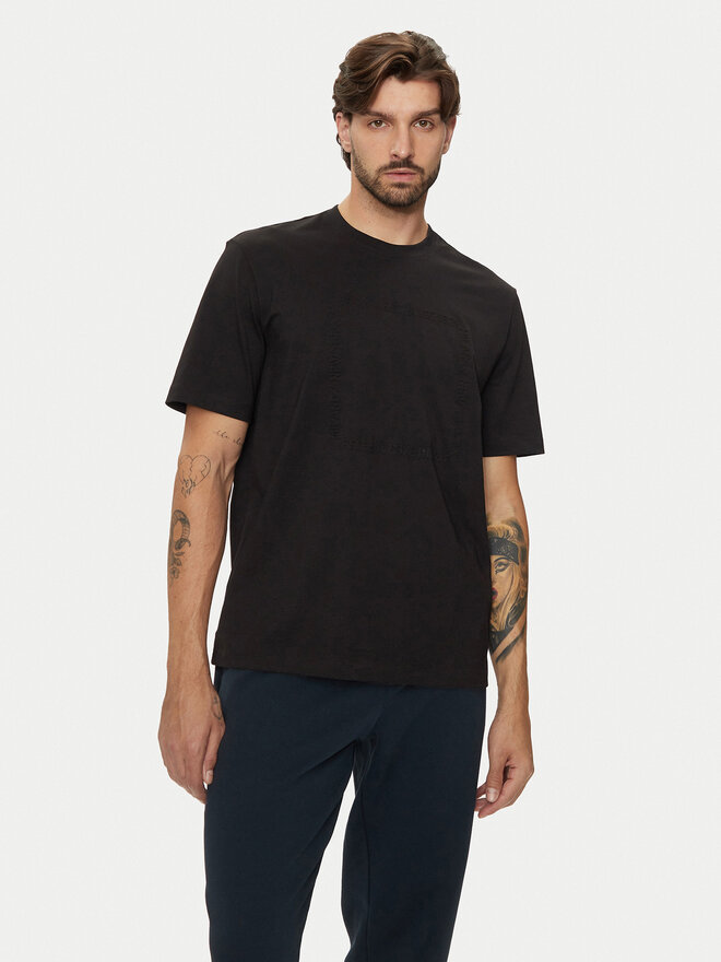 Armani Exchange Armani Exchange T-Shirt 6DZTLN ZJ9JZ 1200 Μαύρο Regular Fit