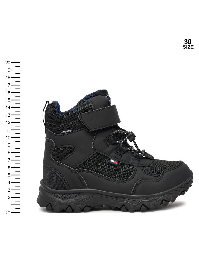 Tommy Hilfiger Schneeschuhe Tommy Hilfiger Fur Boot T1X5-33710-1492 S Schwarz