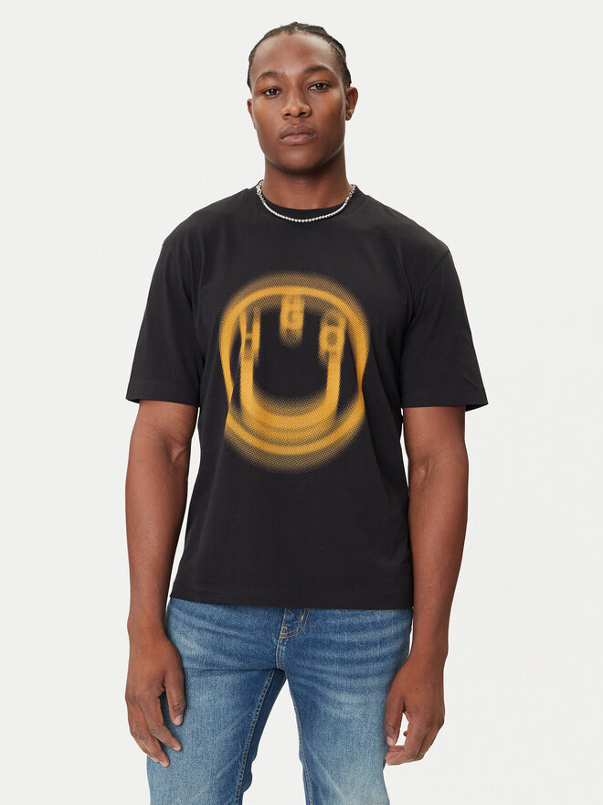 HUGO HUGO Camiseta Nalax 50543493 Negro Regular Fit