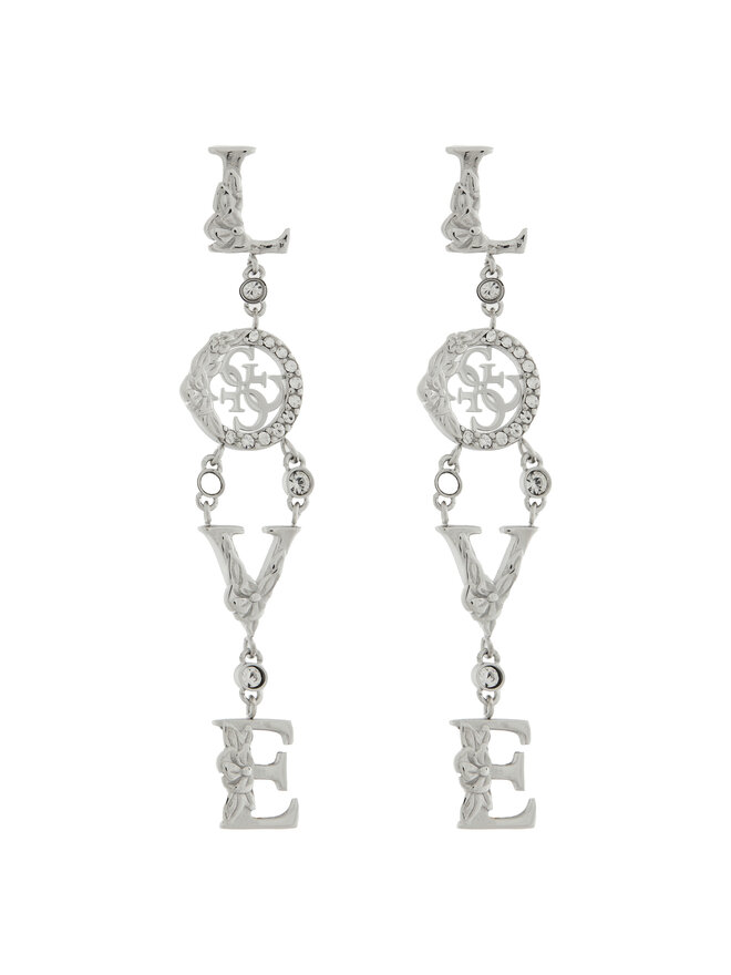 Guess Kolczyki Guess JUBE05 030JW Srebrny