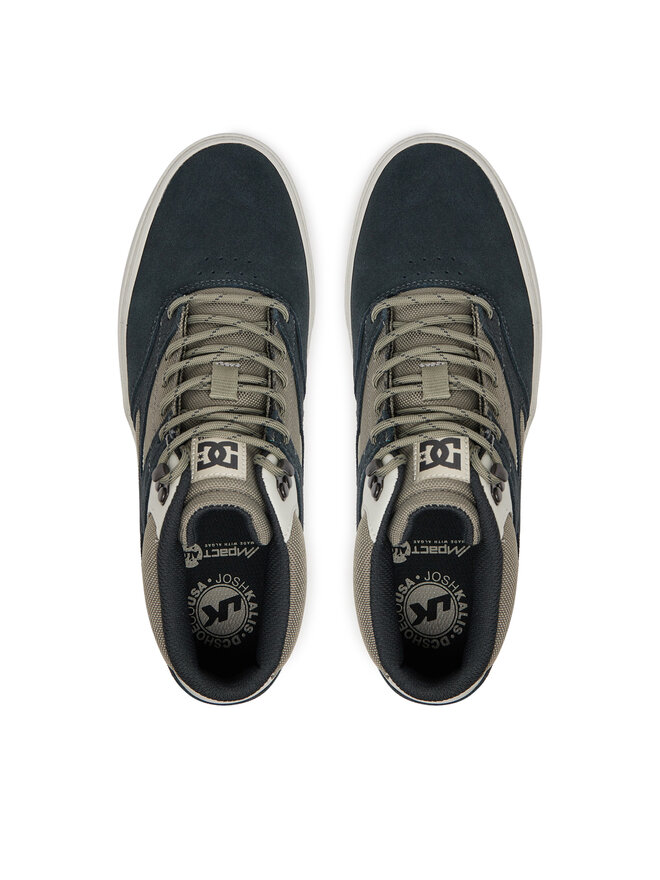 DC Sneakersy DC Kalis Vulc Mid Wnt ADYS300744-ARO Hnedá