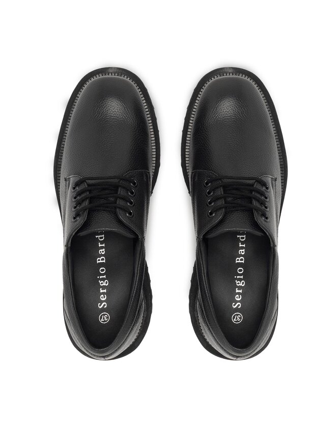 Sergio Bardi Oxfords Sergio Bardi WI16-B1004-02SB Μαύρο