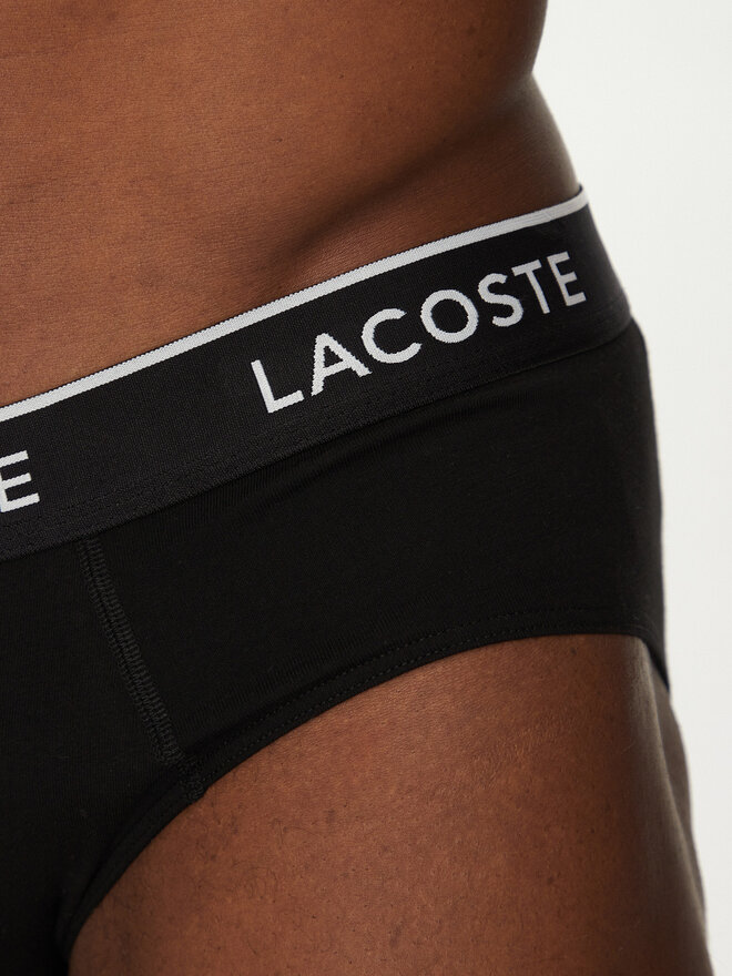 Lacoste Lacoste Σετ σλιπ 3 τμχ. 8H1293 Μαύρο