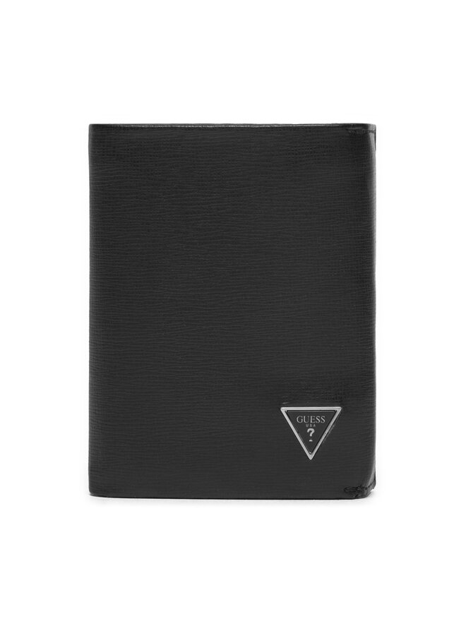 Guess Kleine Herren Geldbörse Guess SMMTSL LEA65 Schwarz