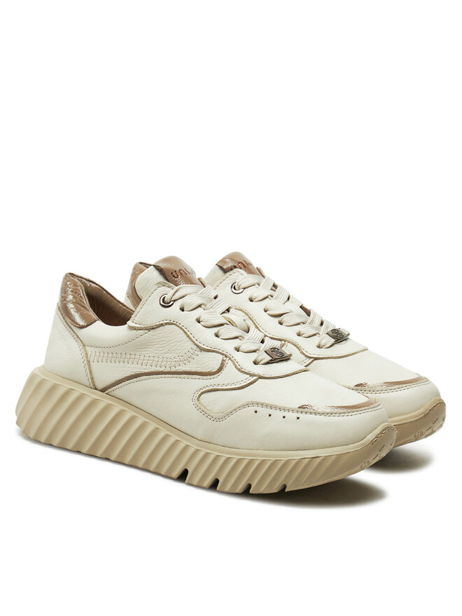 Unisa Sneakersy Unisa Ebana_Nf Hnědá