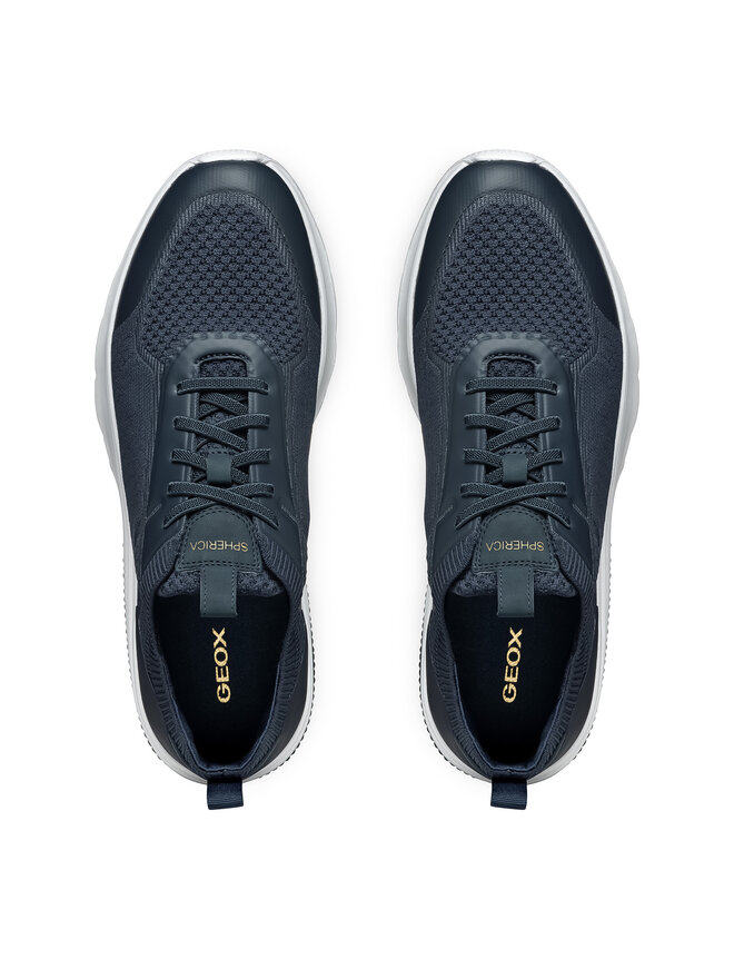 Geox Sneakersy Geox U Spherica Actif U55BAB 0006K C4002 Tmavomodrá
