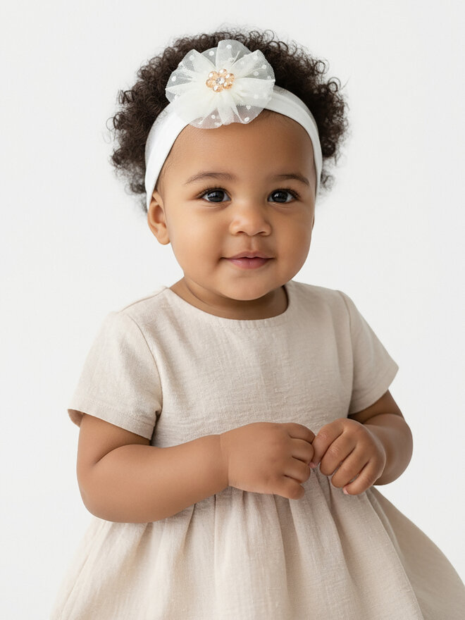 Jamiks Cinta para el pelo Jamiks Francine JLG063 Écru