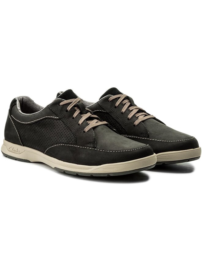 Clarks Halbschuhe Clarks Stafford Park5 261244687 Schwarz