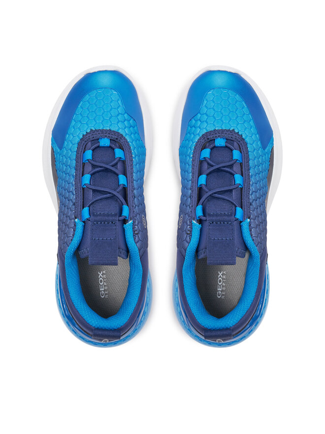 Scarpe Da Ginnastica Geox J Activart Illuminus Donna - In Pelle, Comode E Leggere, Perfette Per Tutti I Giorni - Foto 8