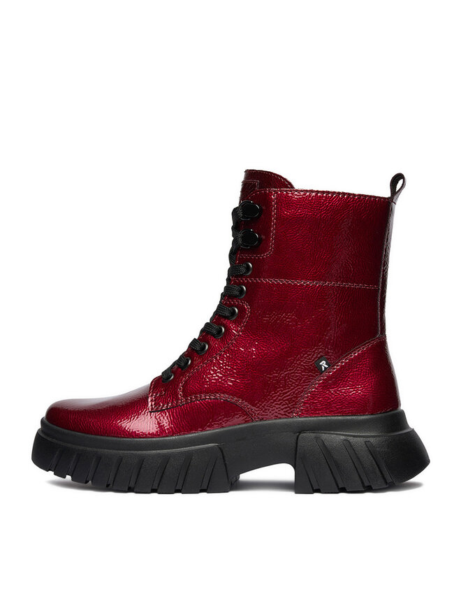 Rieker Schnürschuhe Rieker CEO-W1870-35 Dunkelrot