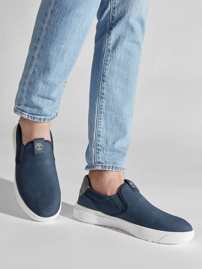 Timberland Πάνινα παπούτσια Timberland Seneca Bay Slip On TB0A293W288 Σκούρο μπλε