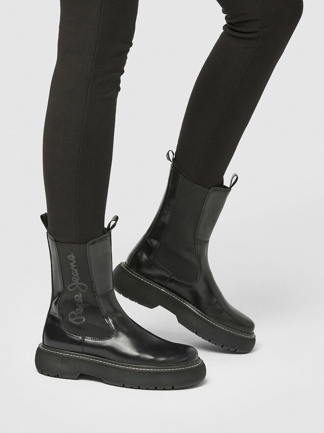 Pepe Jeans Botines Pepe Jeans PLS50504 Negro