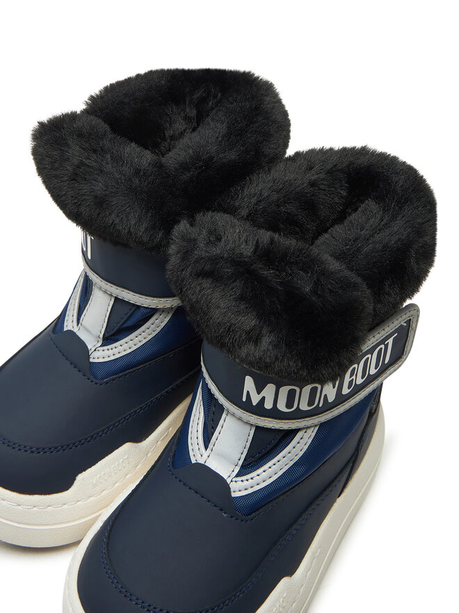 Moon Boot Škornji za sneg Moon Boot Junior Park Strap 80D3440030 Mornarsko modra