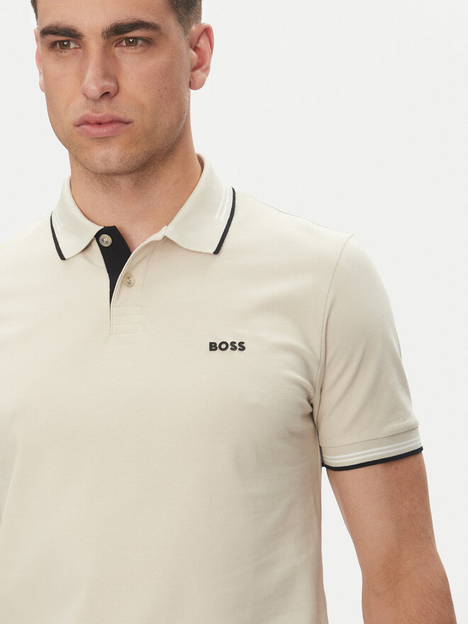 BOSS BOSS Poloshirt Paul 50506193 Beige Slim Fit