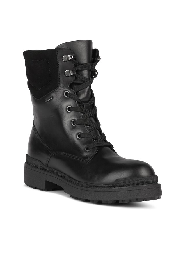 Geox Stiefeletten Geox D36UPA-04322 C9999 Schwarz