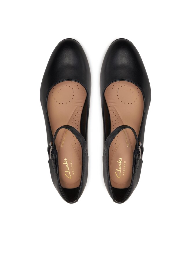 Clarks Γοβάκια Clarks Freva55 Strap 26172052 Μαύρο