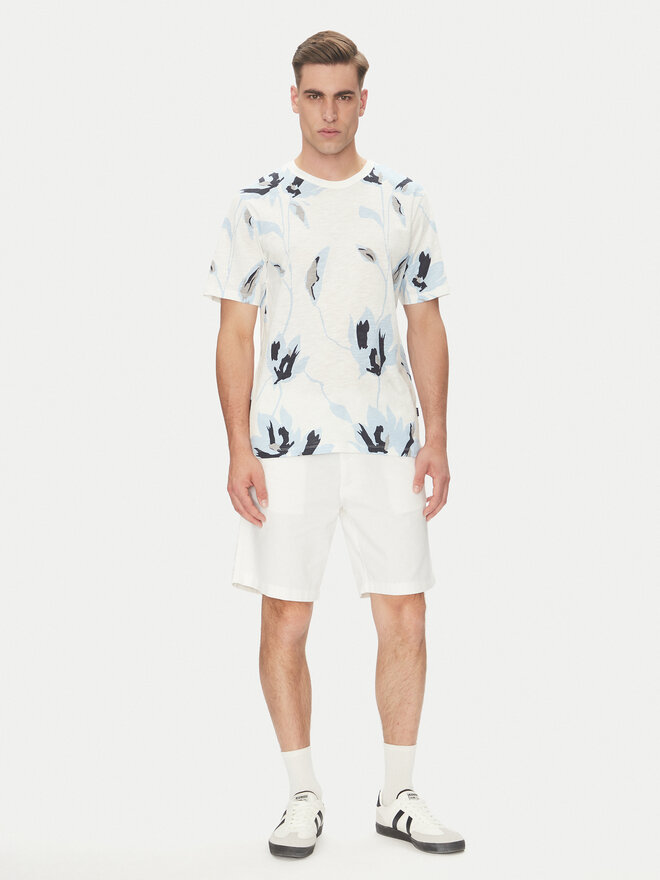 Jack&Jones Jack&Jones Marškinėliai Palermo 12279351 Balta Regular Fit