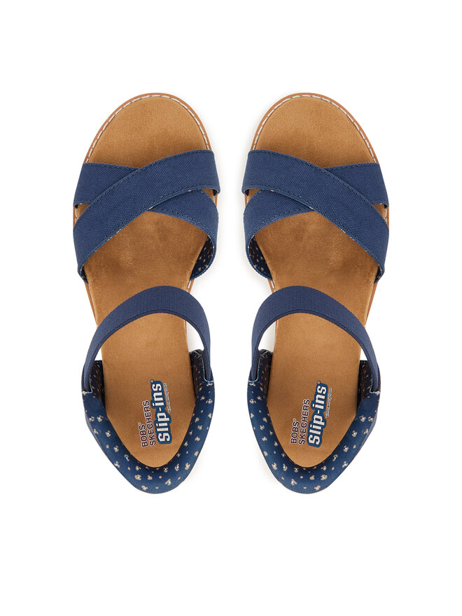 Skechers Босоніжки Skechers BOBS Desert Kiss - Golden Lily 114418/NVY Cиній