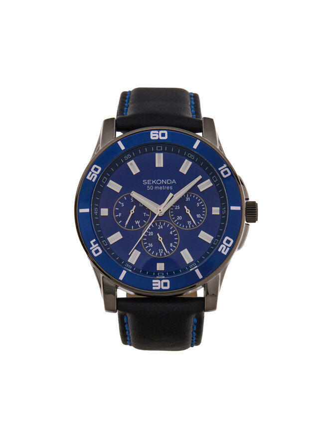 Sekonda Zegarek Sekonda 1634 Granatowy