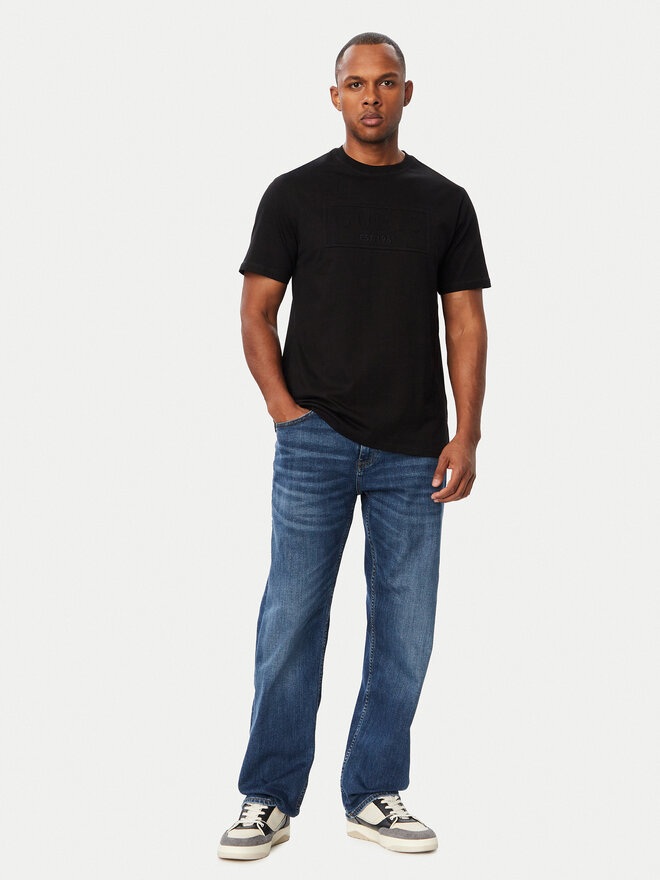 Guess Guess T-Shirt 183984 Schwarz Classic Fit