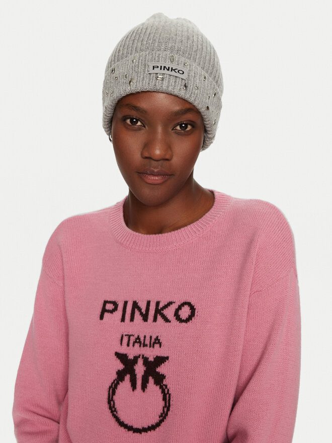 PINKO Σκούφος Pinko Serengeti Cuffia 104326 A27A I17 Γκρι