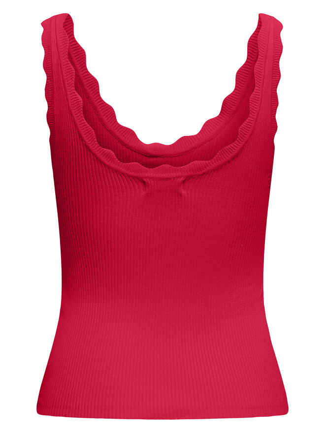 JDY JDY Felső Nanna 15290585 Piros Slim Fit