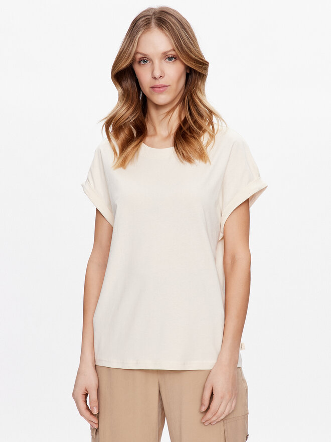 Outhorn Outhorn Marškinėliai TTSHF426 Écru Regular Fit