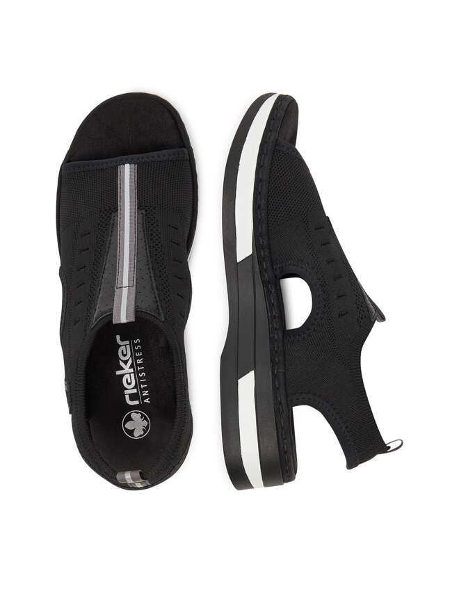 Rieker Сандали Rieker V59B5-00 Черен