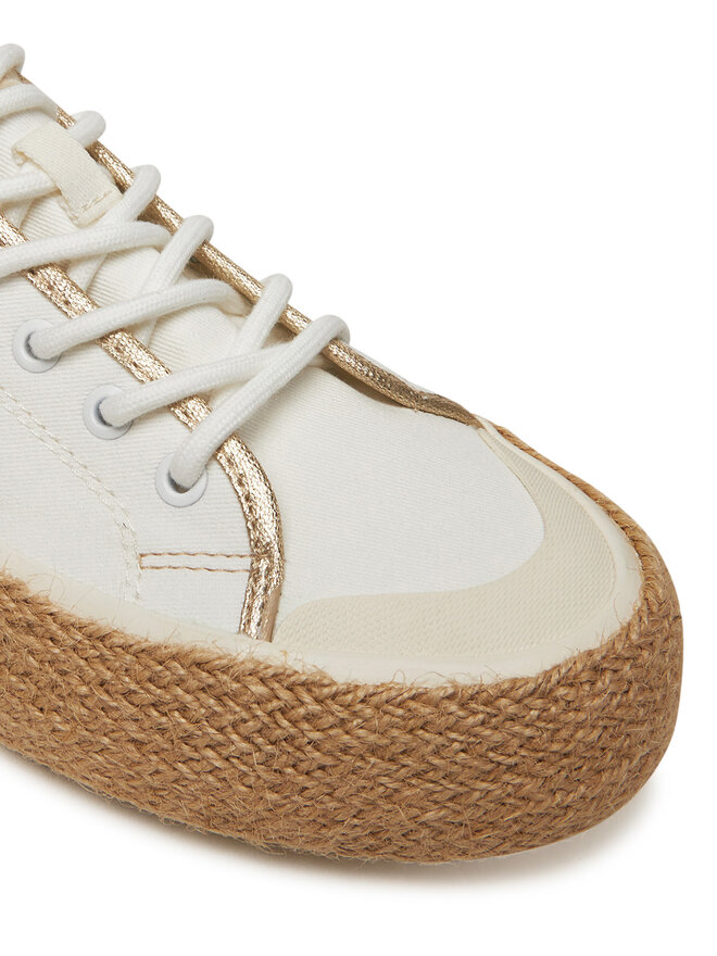 Pepe Jeans Espadrilky Pepe Jeans Samoi Mix PLS31595 Bílá