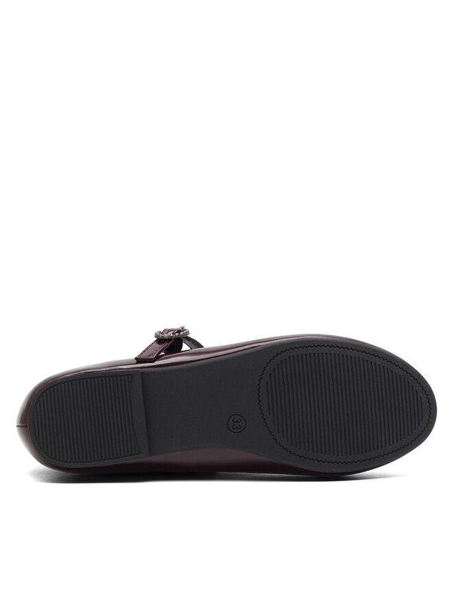 Nelli Blu Baleriny Nelli Blu CM221210-1 Bordowy