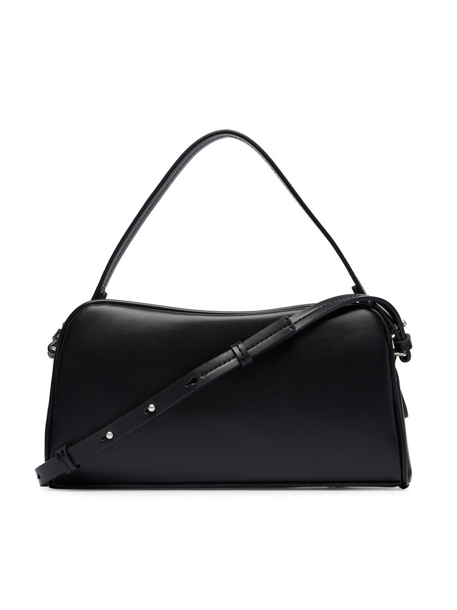 Calvin Klein Handtasche Calvin Klein Emblem Trio Top Handle Camera Ba LV04F3370G Schwarz