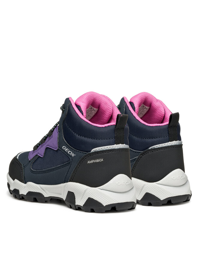 Geox Trekkingschuhe Geox J Magnetar G. B Abx J464LB 050FU C4267 S Dunkelblau